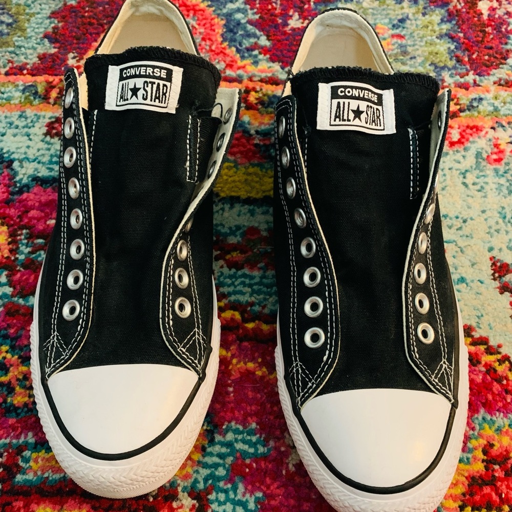 Men’s Chuck Taylor All Slip On, Size 11, Black